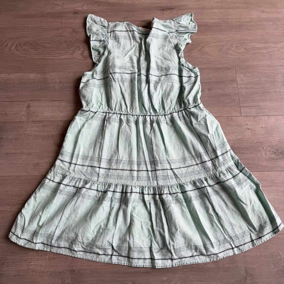 Universal Thread light green/blue/white mini dress with pockets - size XL - Picture 4 of 4